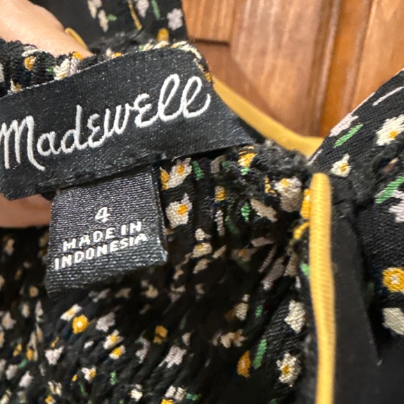 Madewell jumpsuite flower size 4 - Picture 5 of 13